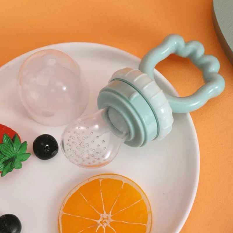 Food feeder bayi empeng buah / fruit feeder baby MPASI-Aquamarine