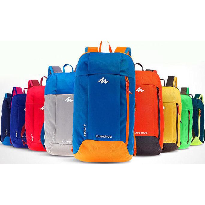 Nice Stuff Tas Quechua Arpenaz 10 Liter Ransel Outdoor Hiking Backpack 10L Pria