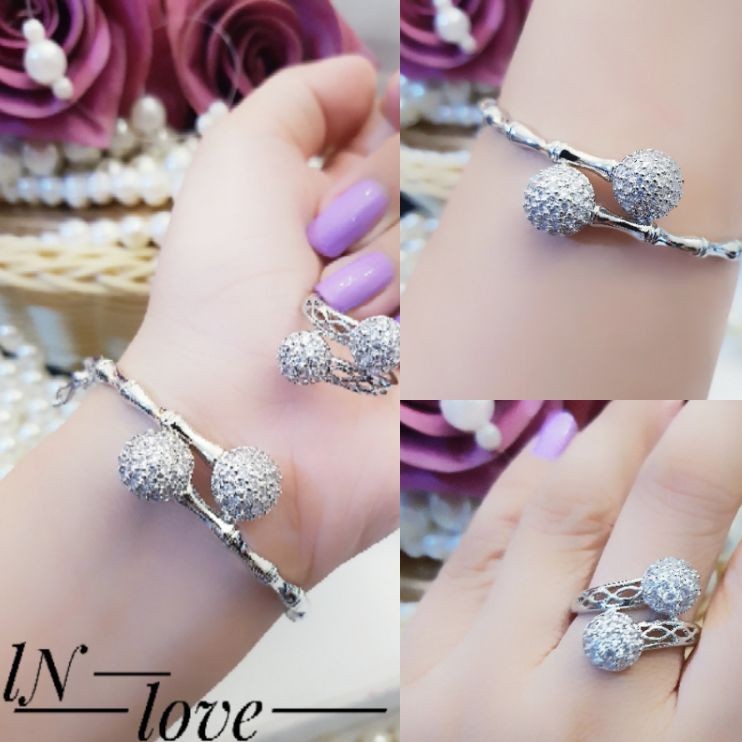 Xuping Gelang dan Cincin D635