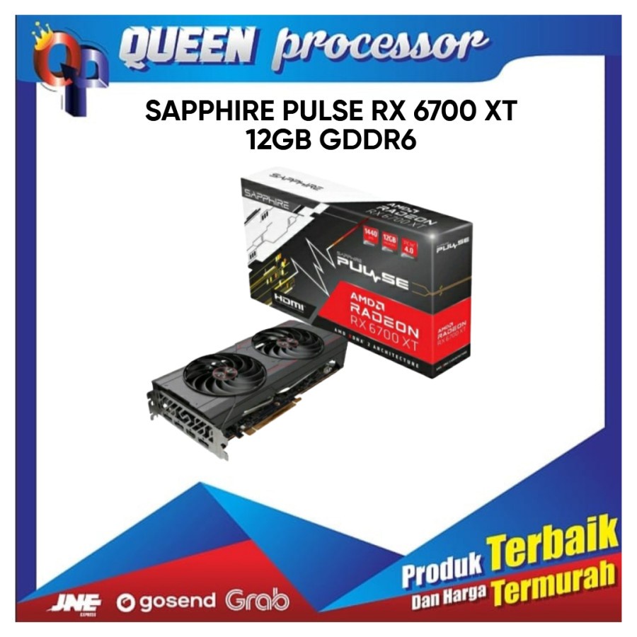VGA SAPPHIRE PULSE AMD RADEON RX 6700 XT 12GB GDDR6 RX 6700XT