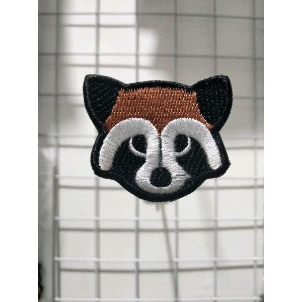 Dog Coklat Iron Patch