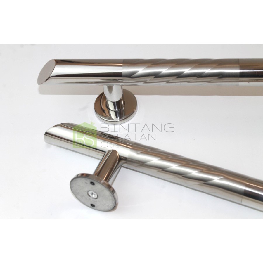 PEGANGAN PINTU GAGANG PINTU PULL HANDLE STAINLESS STEEL 35 cm