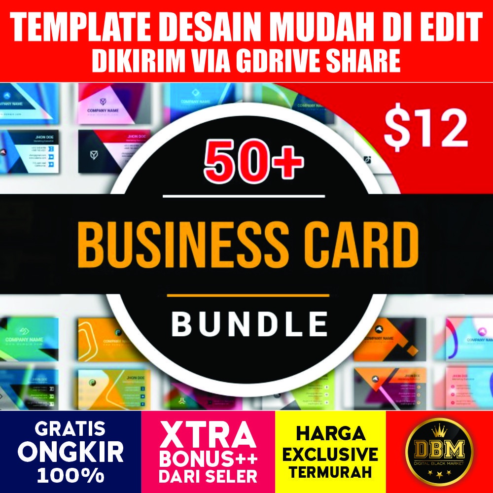 Cards Name Profesional Bundle - Vector Designs