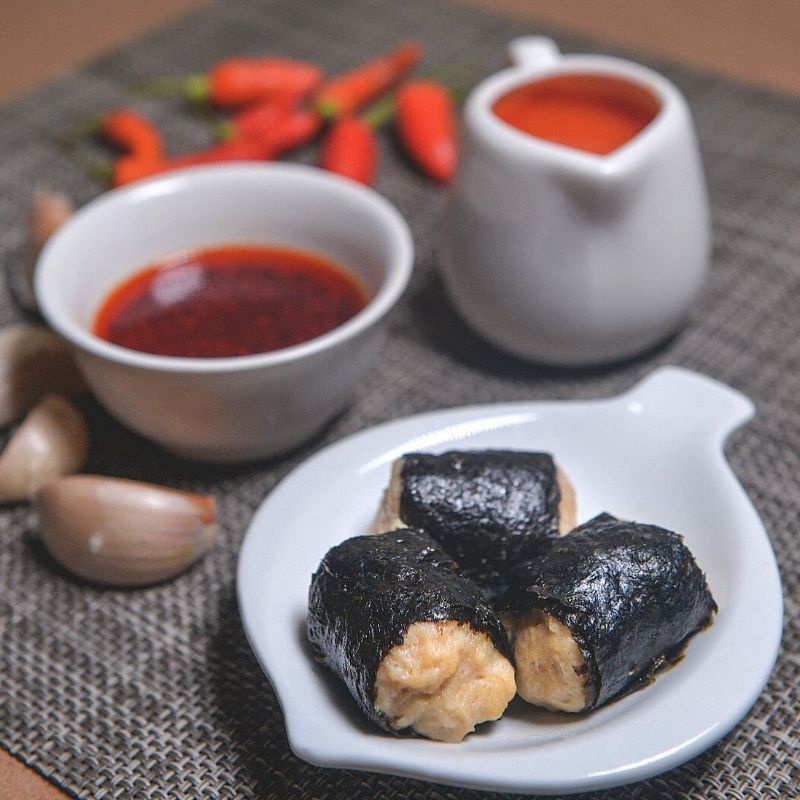 

Dimsum Ayam Nori Beku (Frozen Nori Chicken Dimsum)