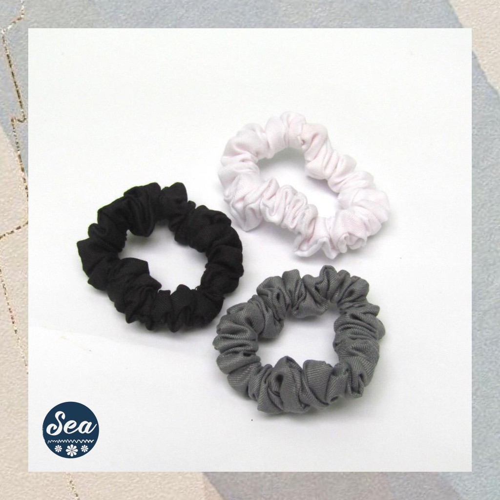 

Tiny Scrunchies - Monochrome Series