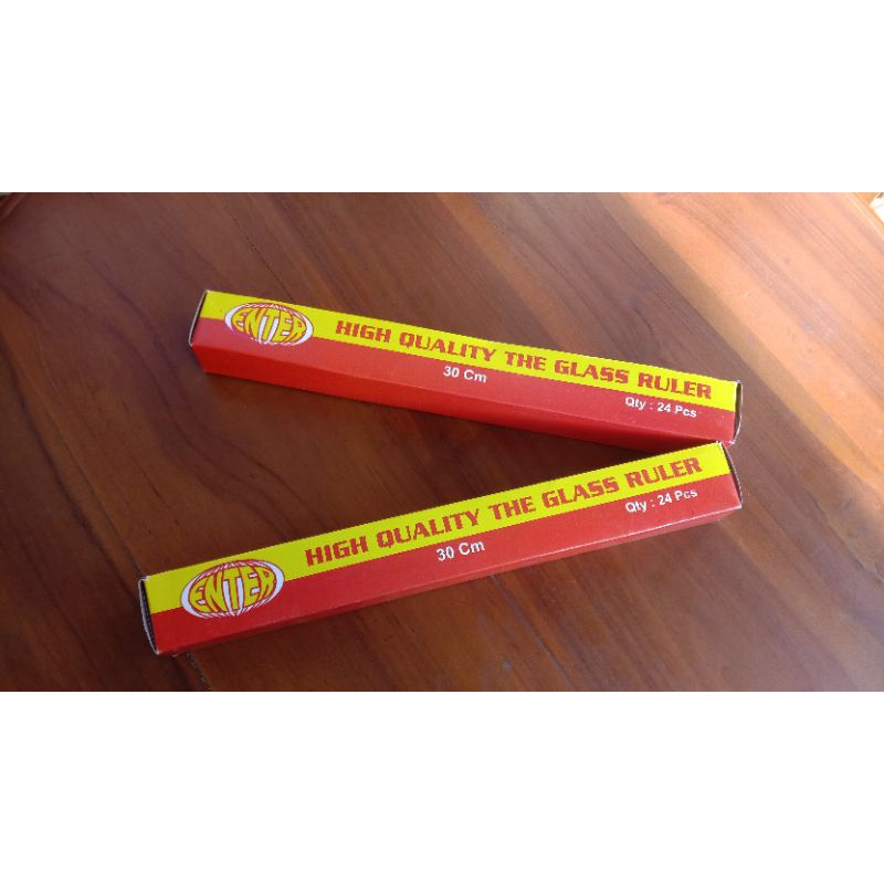 

PENGGARIS 30 CM MERK ENTER ISI 24 PCS