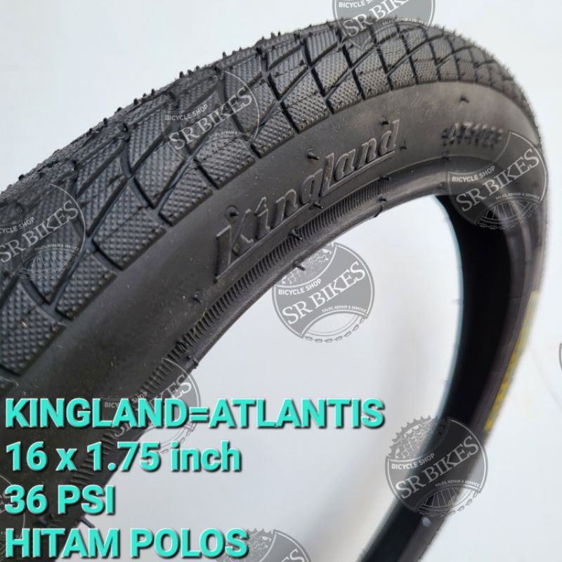 Ban Luar 16 x 1.75 Sepeda Lipat BMX Mini. KINGLAND / ATLANTIS