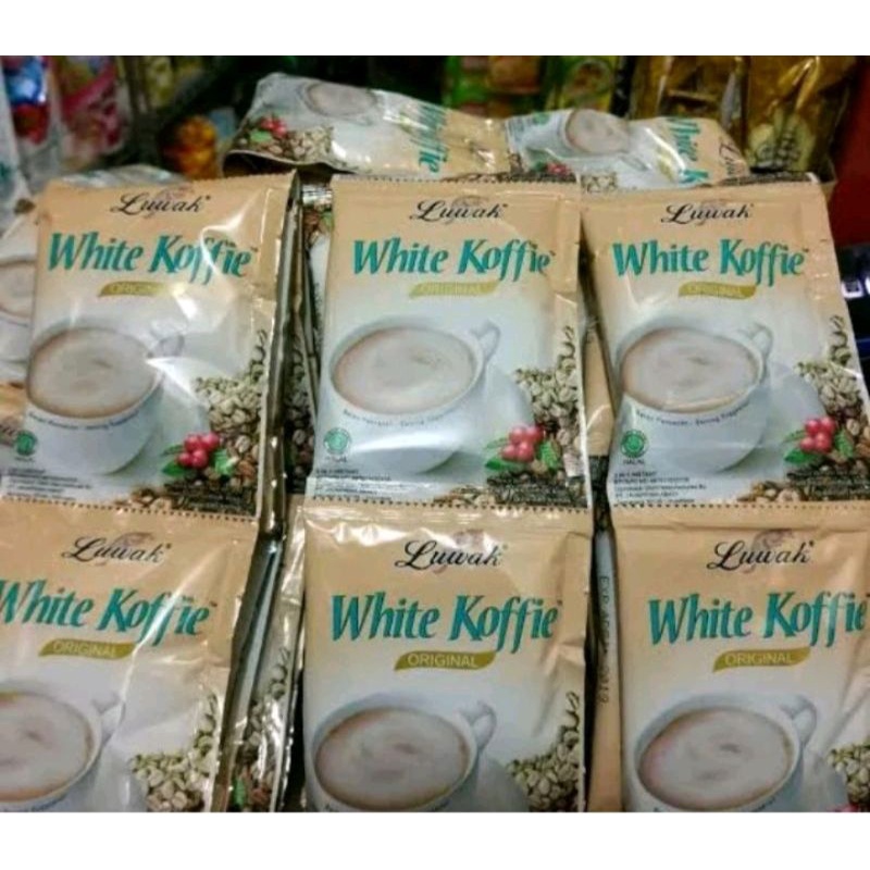 

LUWAK WHITE KOFFIE RENCENG ISI 10 SACHET