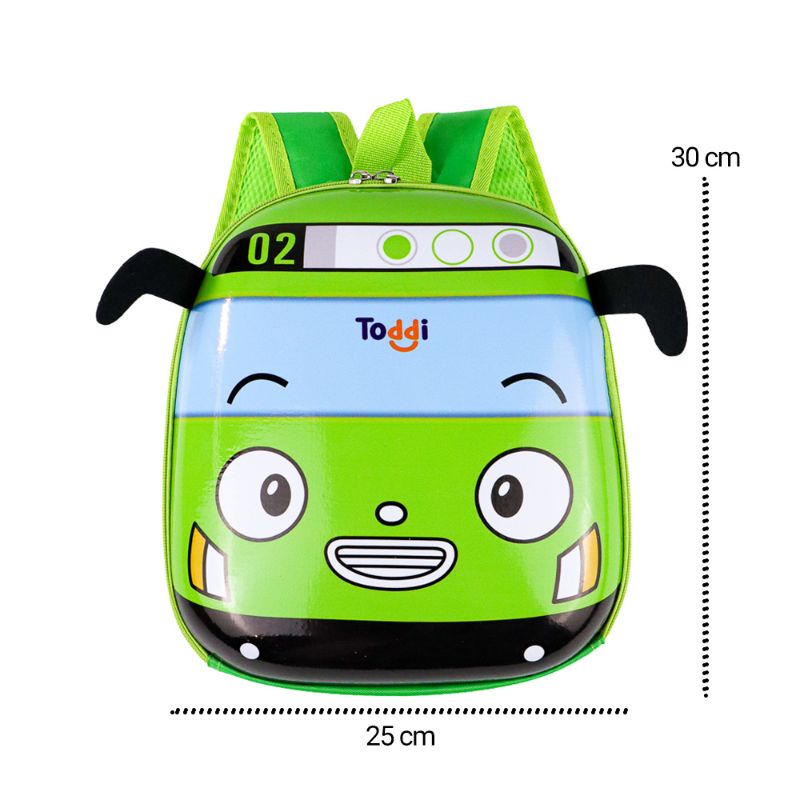 Tas Ransel Sekolah Anak Paud Backpack Model Bis Tayo