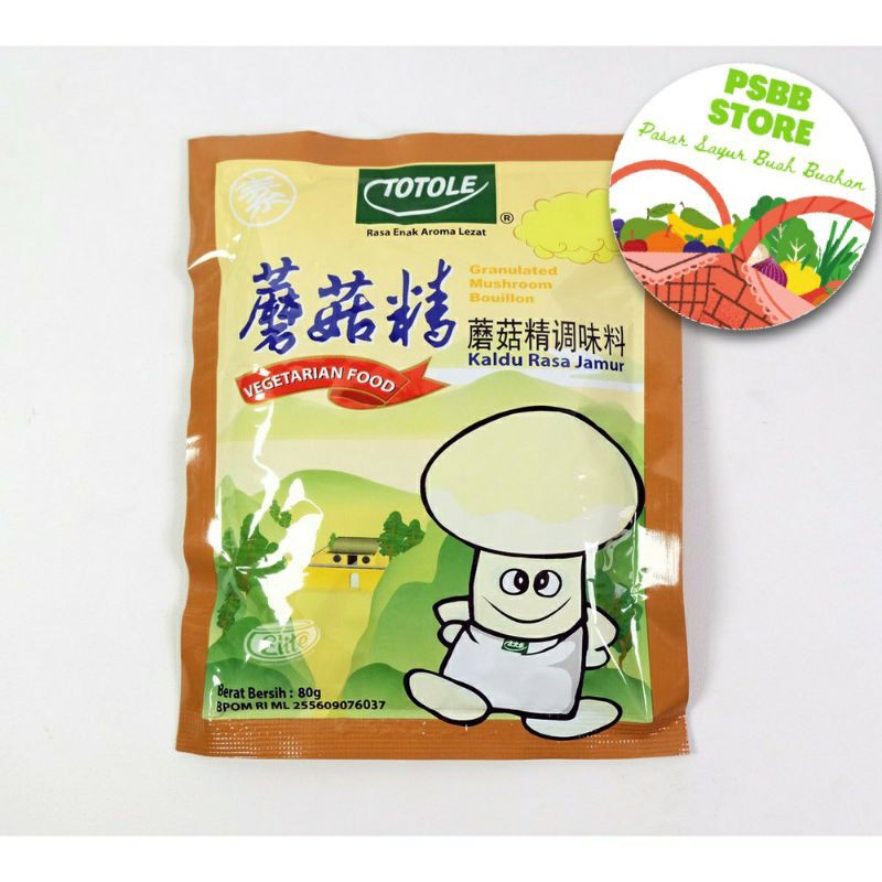 

PASAR GUBENG - Kaldu Jamur Totole - 80gr
