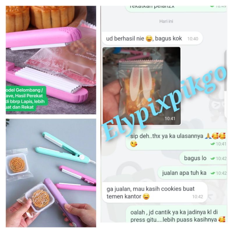 Jual Mini Hand Sealer Portable/ Alat Sealer / alat press portable/ mini