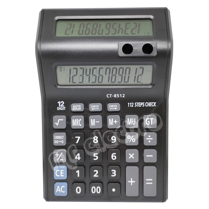 

CODE781 KALKULATOR 2 LAYAR KAWACHI KC 8512 - KALKULATOR 12 DIGIT - DUAL LCD