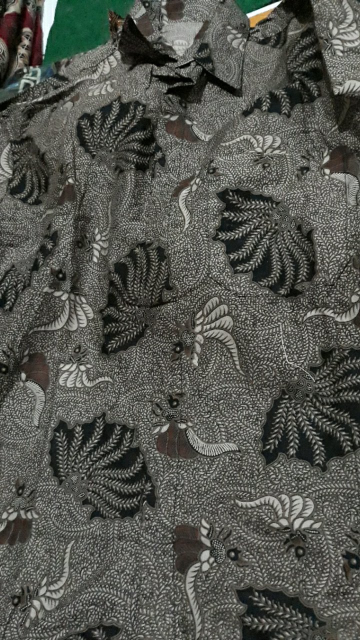 Kemeja Batik Best Seller Promo Murah Lebay Hrb026 Size M L Xl Xxl Batik Kantor Pria Modern