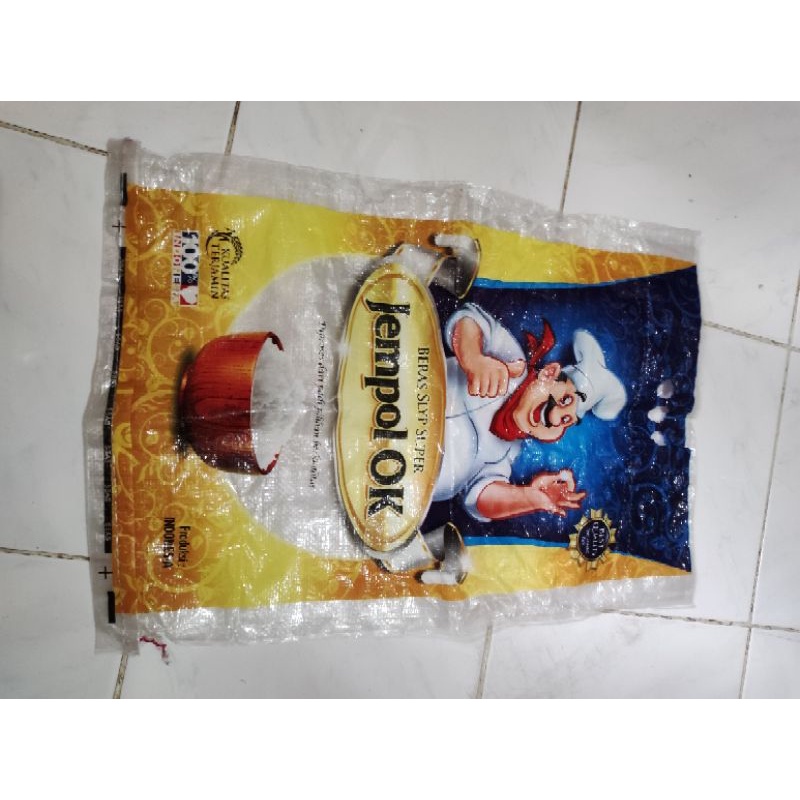 

sak beras bekas 5kg- 10kg