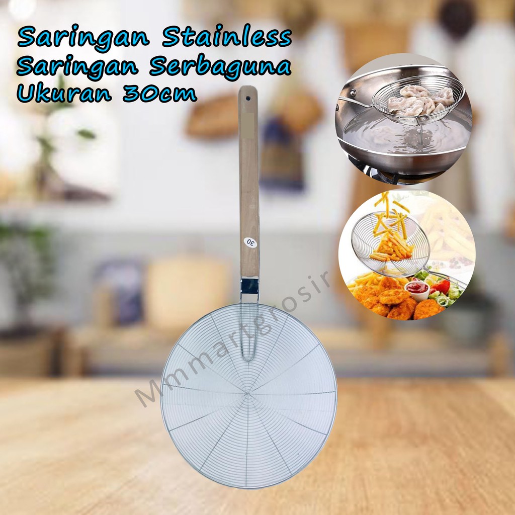 Saringan / Saringan Stainless / Saringan Serbaguna / 30cm