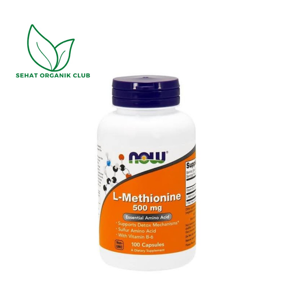 Now Foods L-Methionine 500 mg 100 Capsules - Now Food L-Methionine