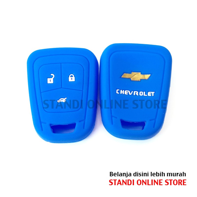 Kondom Kunci Silikon Remote Keyshirt Chevrolet Aveo Spark