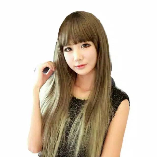 Hair clip biglayer ombre gradasi murah ori korea