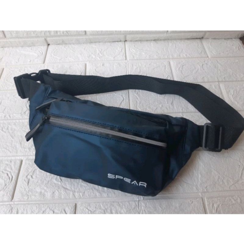 WB Tas Selempang/Tas waist bag Import /Tas sling Bag Sporty Outdoor Spear (waterproof)