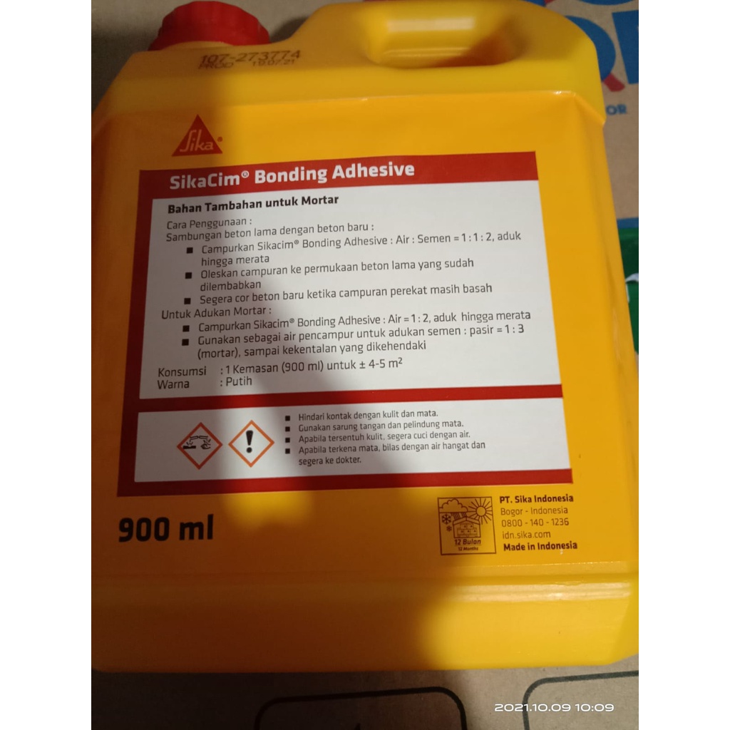 Sikacim Bonding Adhesive - Sika Bonding - 900 ml