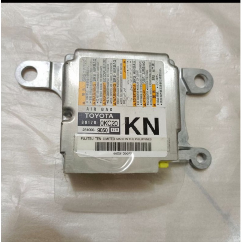 ecu modul computer air bag Innova reborn venturer/89170-0KC20/ ori