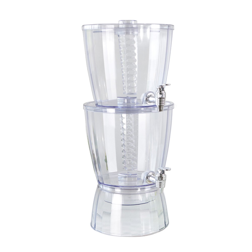 Arwana Houseware Dispenser Plastik 2 Susun - 889-2 Golden Dragon Houseware