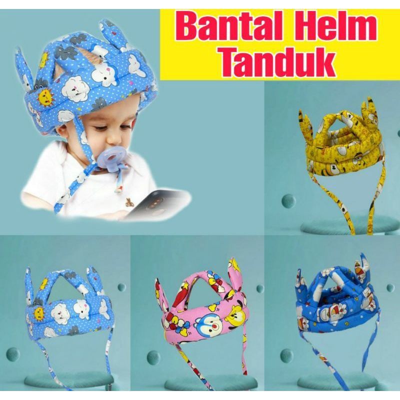 Topi Helm Bantal Pelindung Kepala Bayi bantal bayi pelindung kepala bayi helm anak