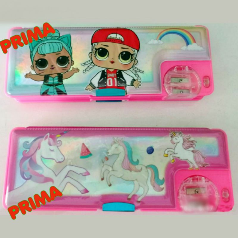 

KOTAK PENSIL / TEPAK / PENCIL CASE MAGNET 2 SISI 007