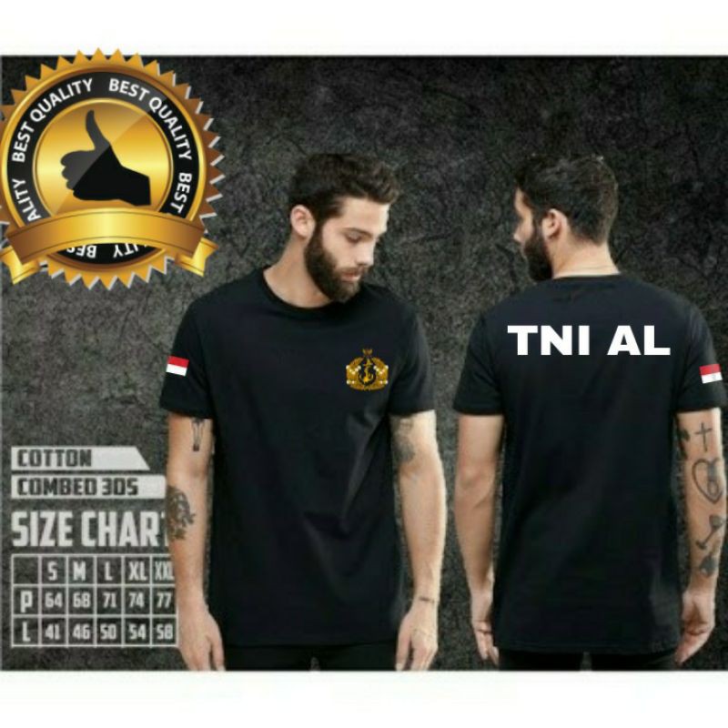 KAOS BAJU TNI AL