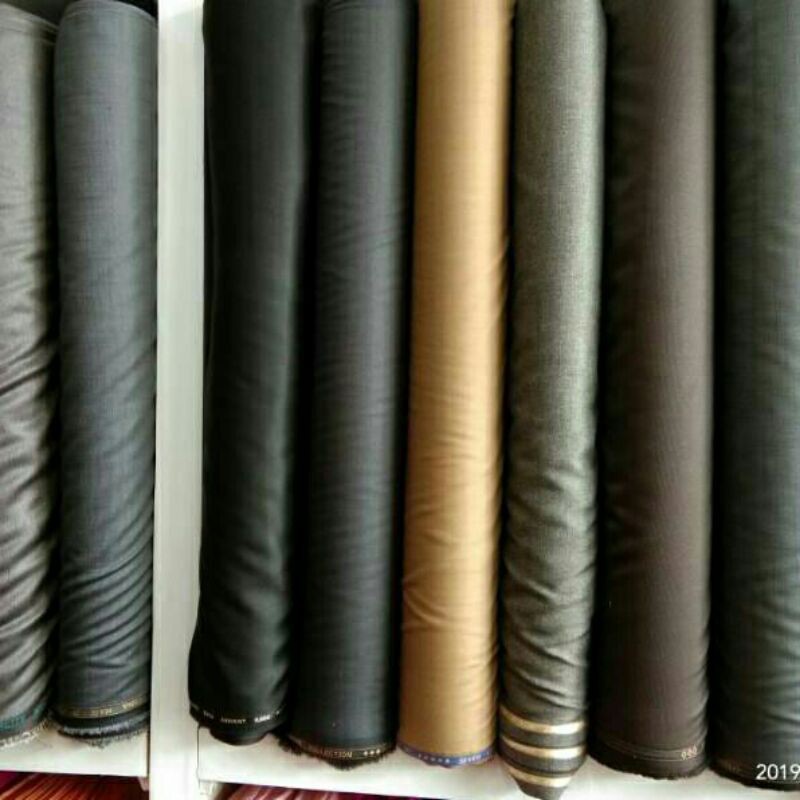 Kain Jas wool Mengkilap