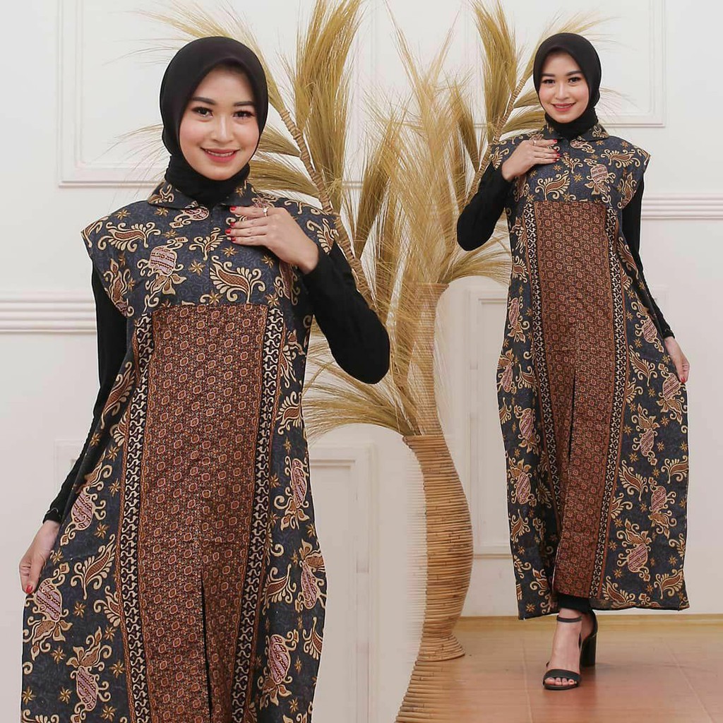 LONGCARDY BATIK OUTER BATIK MOTIF TERBARU BISA COD