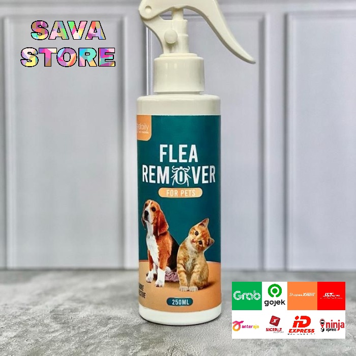 OBAT KUTU KUCING ANJING KELINCI AMPUH !!! DAILY FLEA REMOVER BAHAN ALAMI 100% &amp; ORGANIK