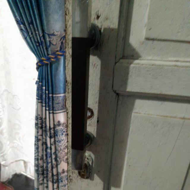 Handle Pintu Kupu Tarung Minimalis Door Pull Stainless 25 Cm Kotak Box Mahoni Tarikan Pintu Gagang