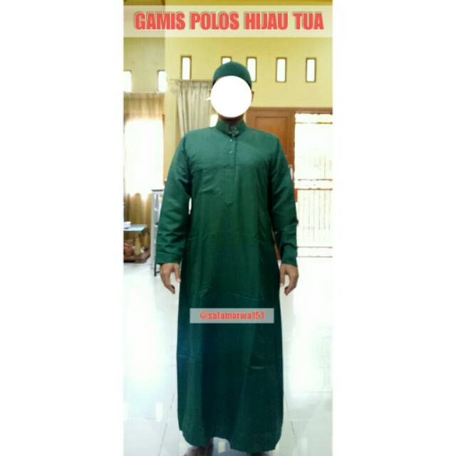 GAMIS POLOS BERKERAH