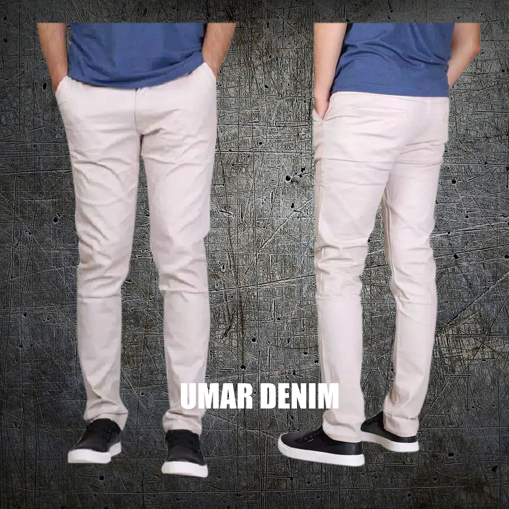 Celana Chino Cowok Panjang Premium Pria Slimfit Chinos Formal Slimfit Longgar