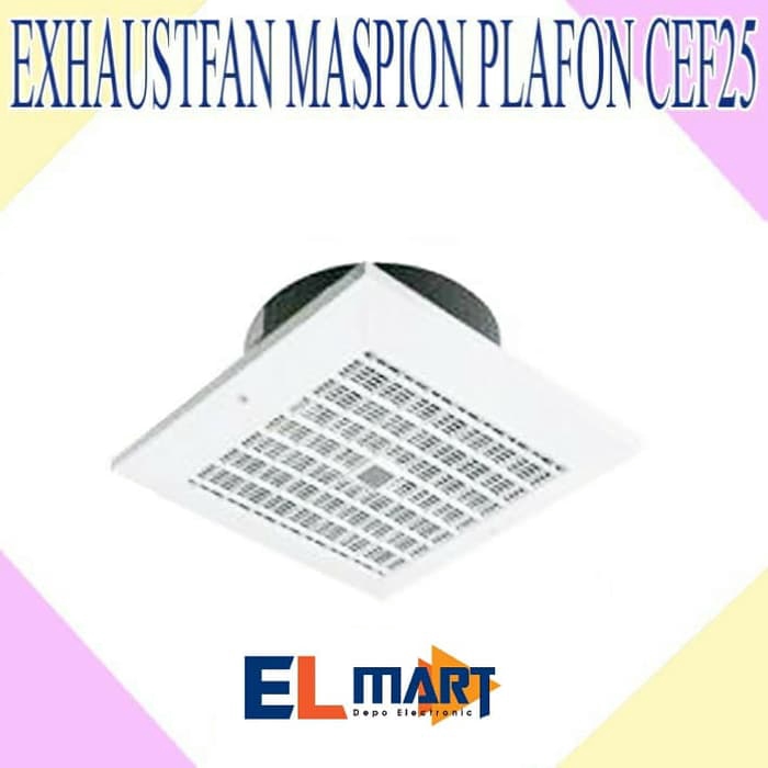 Exhaust fan plafon MASPION 10 inch CEF-25 / CEF25 / kipas angin hisap