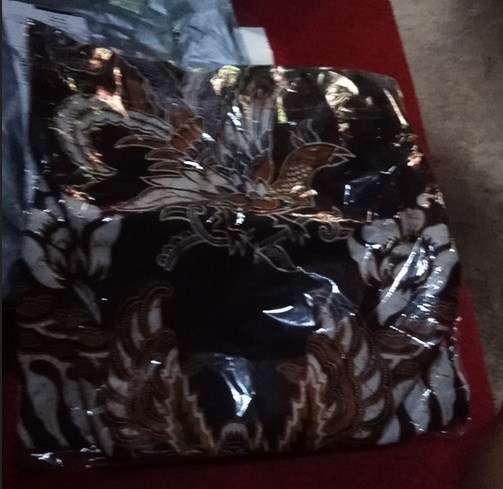 Kemeja Batik Lengan Panjang Murah Size M L Xl Bz0009