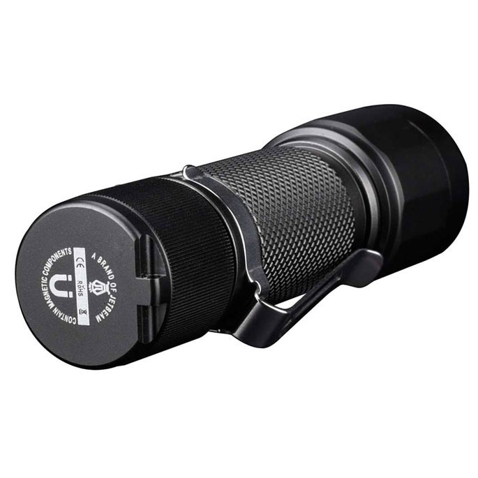 JETBeam EC26 EDC Senter LED Mini 4 CREE XP-L HI 3600 Lumens - Black