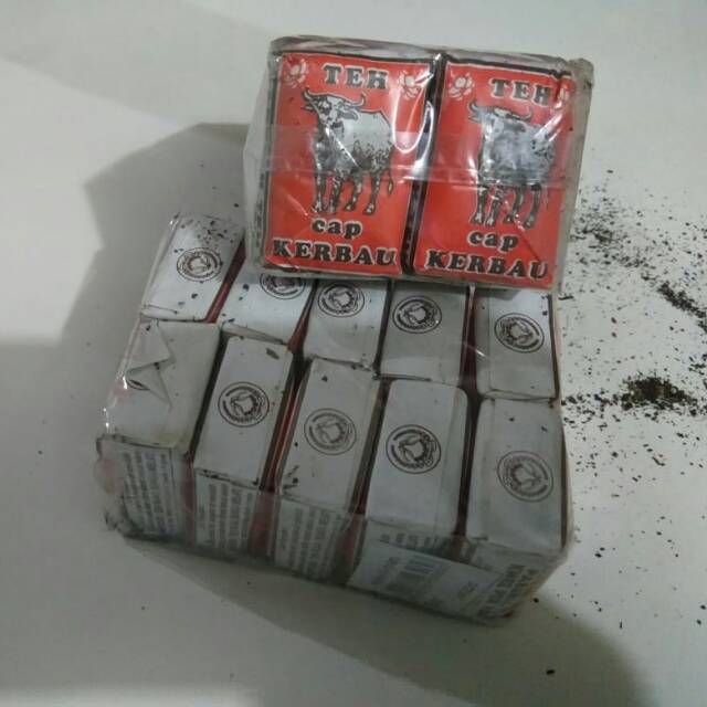 

Teh tubruk cap kerbau