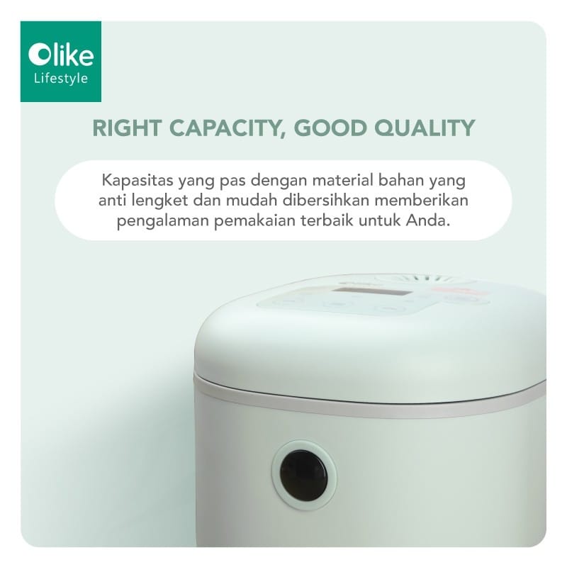 Olike DFB-B30R1 Rice Cooker Green