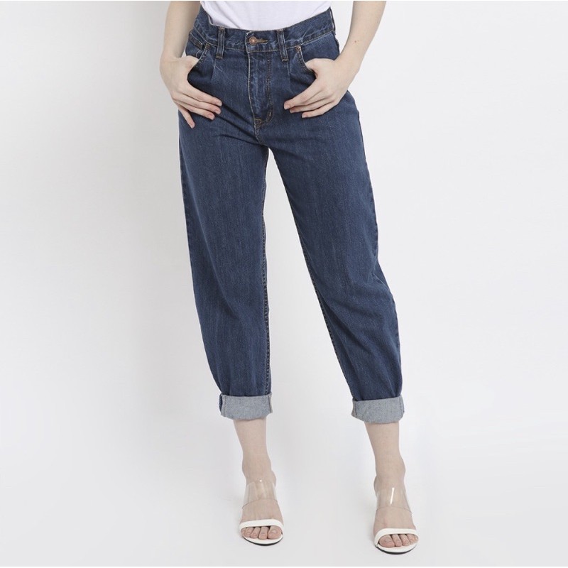 EDWIN JEANS SLOUCHY BOYFRIEND JEANS CHLOE 08 SIZE 32