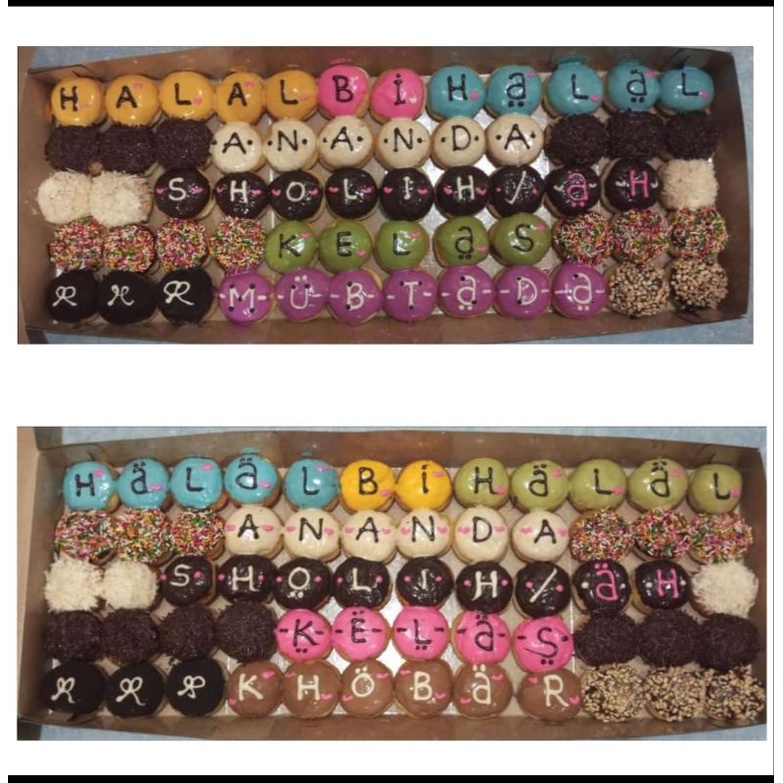 

Donat mini ucapan
