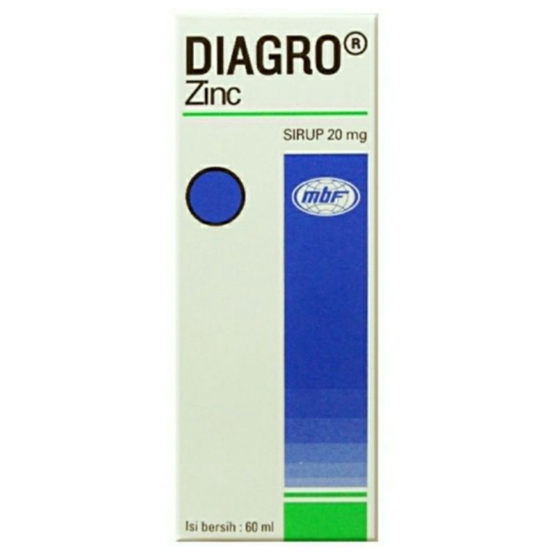 Diagro Zinc 20mg Sirup 60ml