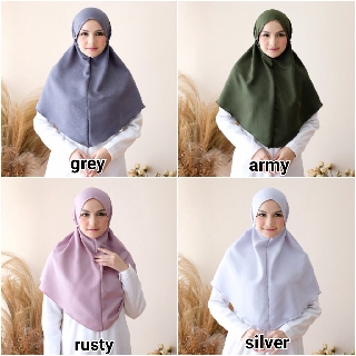 Hijab Bergo  Maryam  Instan Diamond Tali Khimar Jilbab  