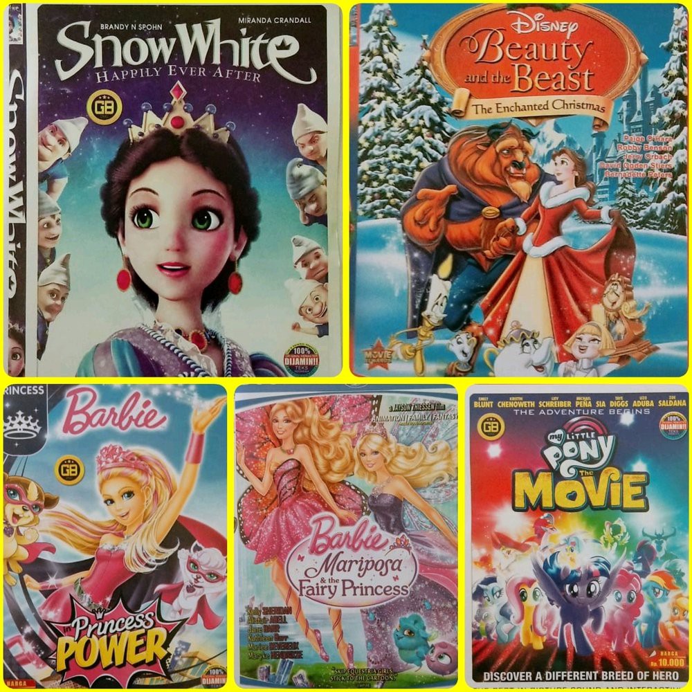 Paket PROMO KASET dvd film anak barbie terpopuler film anak terlaris BARBIE PONY