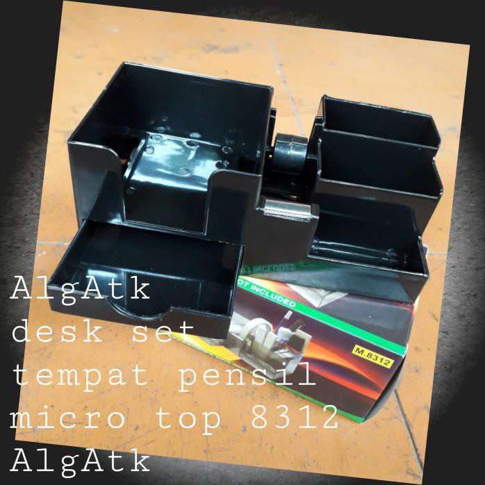 

microtop. study set. m-8312. tempat peralatan sekolah dan kantor. sry77