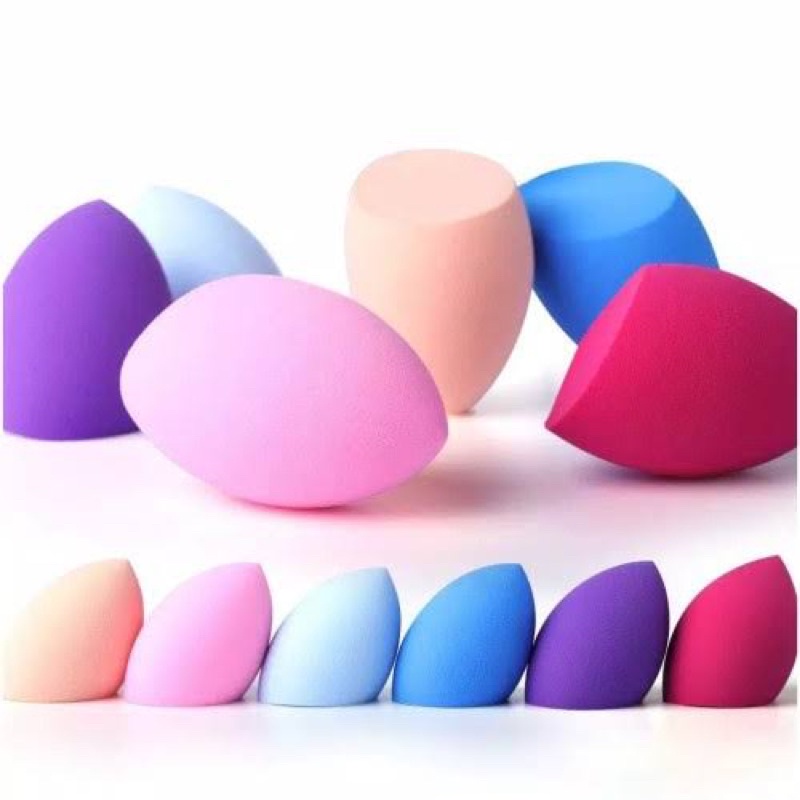 GRATIS ONGKIR COD TERMURAH BEAUTY BLENDER TEAR DROP EGG SPONS MAKE UP COLLORFULL SPONGE TELUR