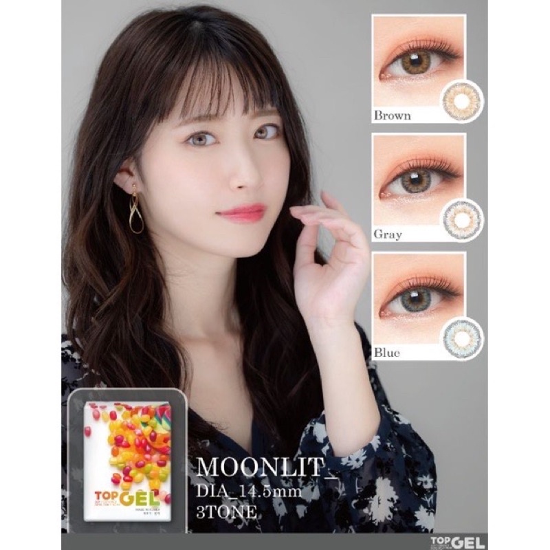 Softlens TOPGEL MOONLIT 14,5 MM Normal By Topgel / Soflen Moonlit / Softlens Moonlit By Topgel