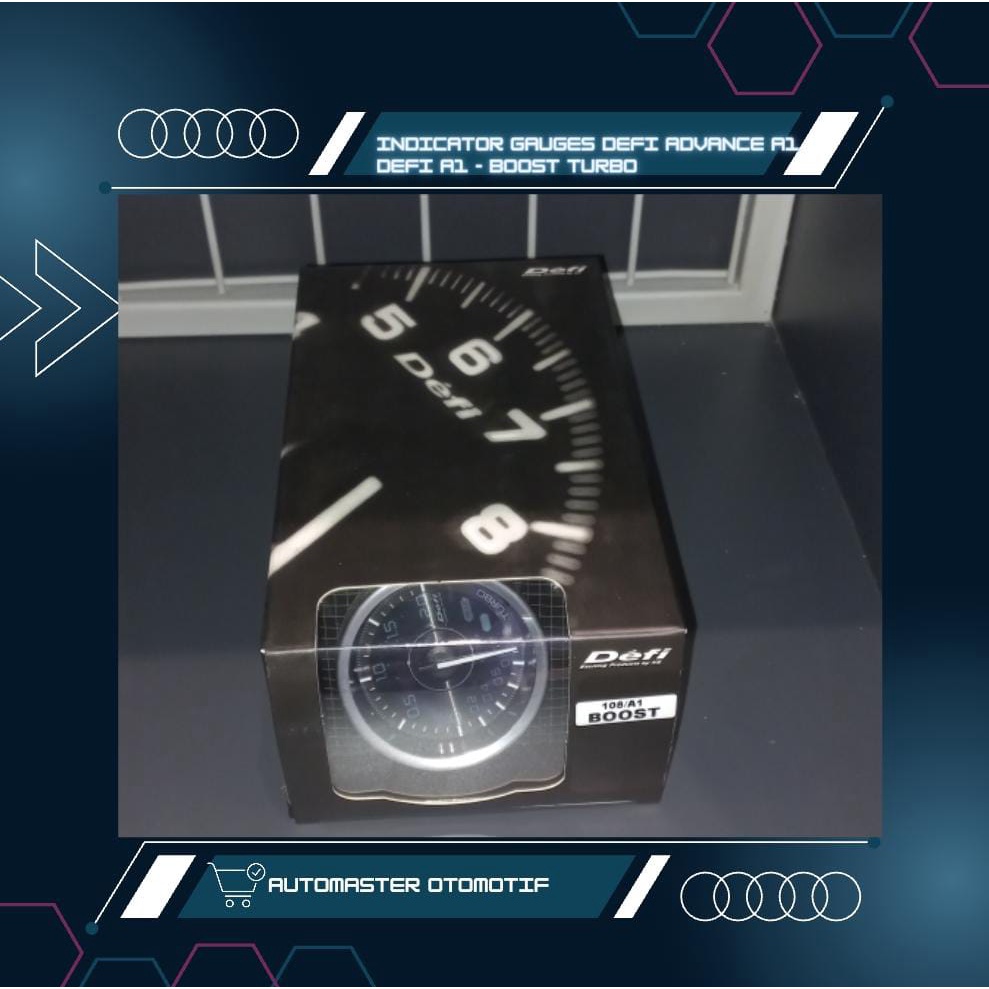 Indikator Defi A1 Gauge (Boost Meter)