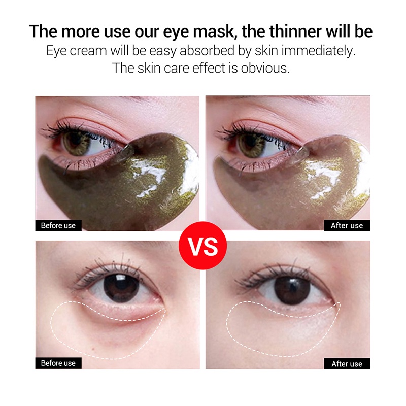 【READY STOCK】 Eye Mask Moisturizing Brightening And Lightening Dark Circles Eye Patch